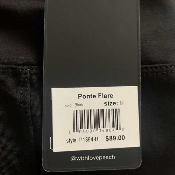 New Peach Ponte Flare Size:M - Picture 10 of 10